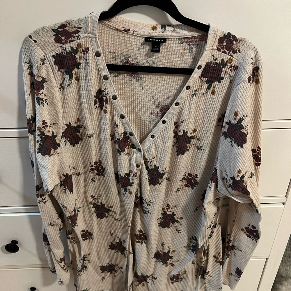 Torrid Waffle Henley